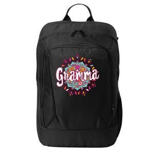 Mandala Gramma  Grandma Christmas Birthday Mothers Day City Backpack