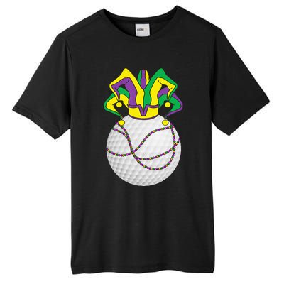 Mardi Gras Golf Jester Hat Funny Festival Party Tall Fusion ChromaSoft Performance T-Shirt