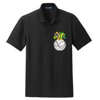 Mardi Gras Golf Jester Hat Funny Festival Party Dry Zone Grid Polo