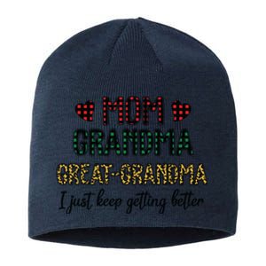 Mom Grandma Great Grandma Sustainable Beanie