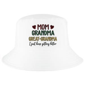 Mom Grandma Great Grandma Cool Comfort Performance Bucket Hat