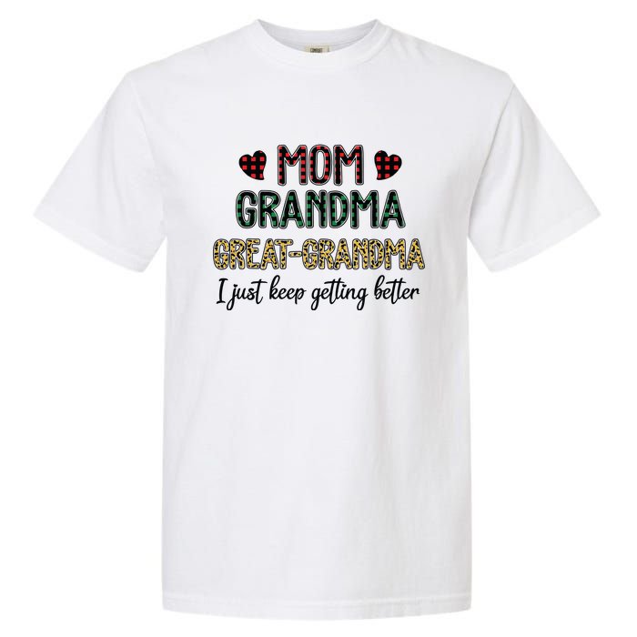 Mom Grandma Great Grandma Garment-Dyed Heavyweight T-Shirt