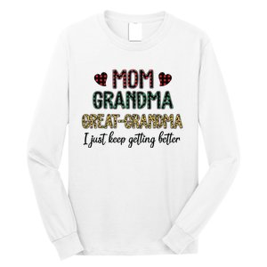 Mom Grandma Great Grandma Long Sleeve Shirt