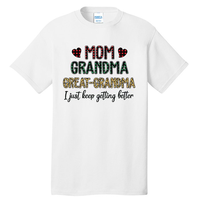 Mom Grandma Great Grandma Tall T-Shirt