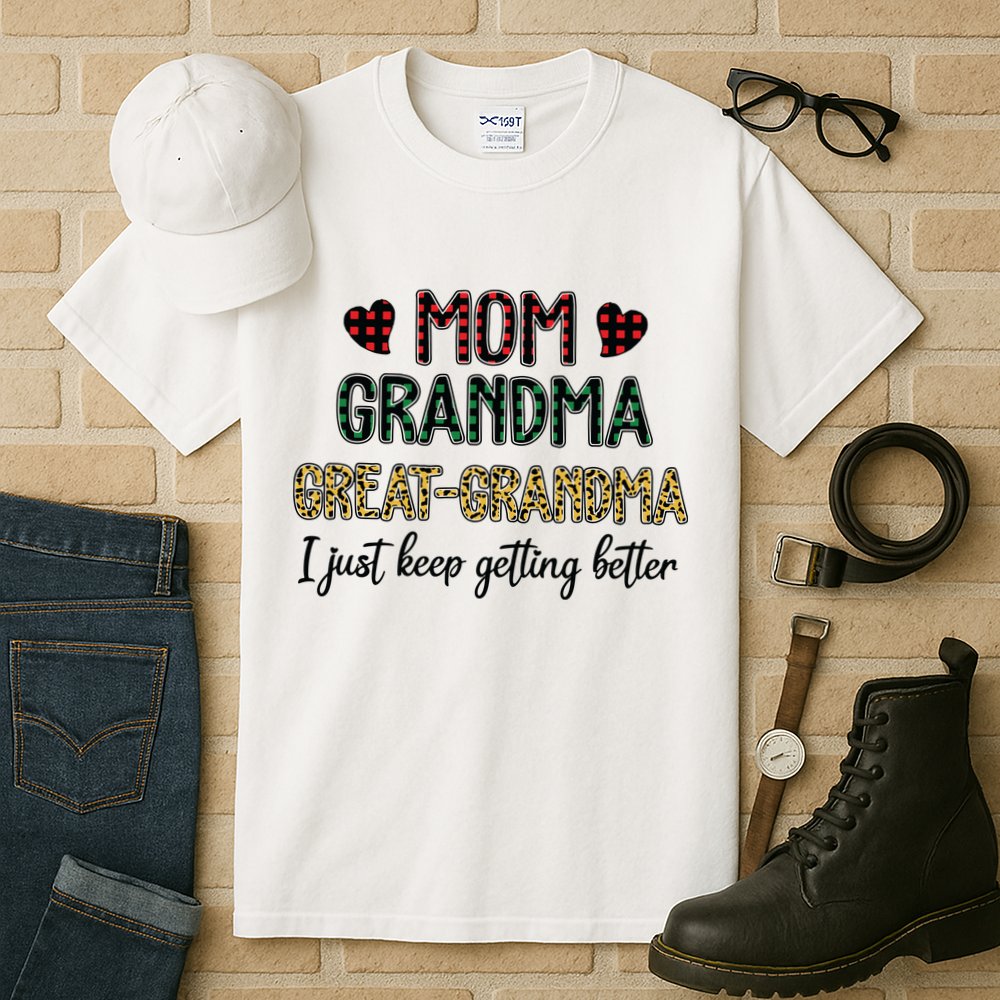 Mom Grandma Great Grandma Tall T-Shirt