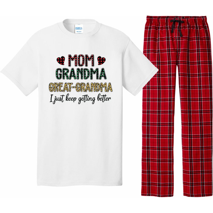 Mom Grandma Great Grandma Pajama Set