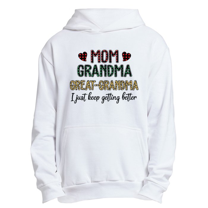 Mom Grandma Great Grandma Urban Pullover Hoodie