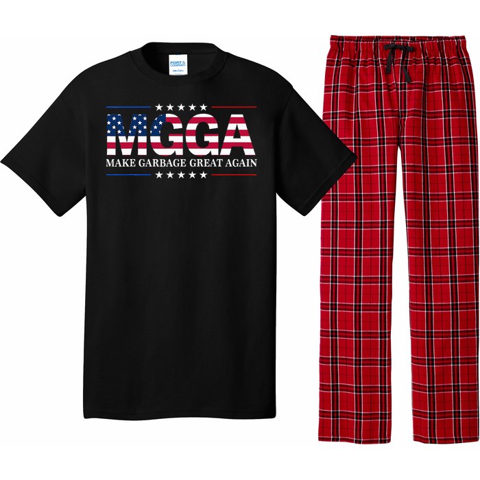 Make Garbage Great Again Election Funny Trump Supporters Pajama Set