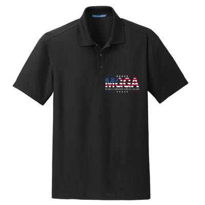 Make Garbage Great Again Election Funny Trump Supporters Dry Zone Grid Polo