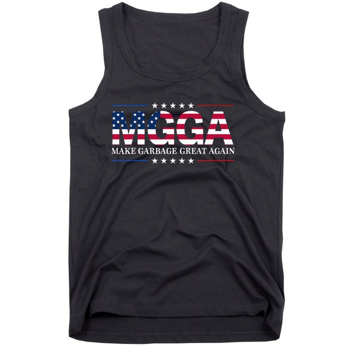 Make Garbage Great Again Election Funny Trump Supporters Tank Top