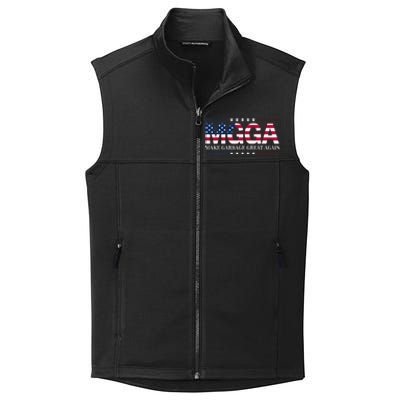 Make Garbage Great Again Election Funny Trump Supporters Collective Smooth Fleece Vest