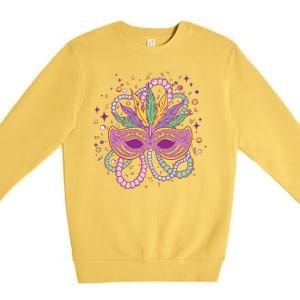 Mardi Gras Holiday Premium Crewneck Sweatshirt