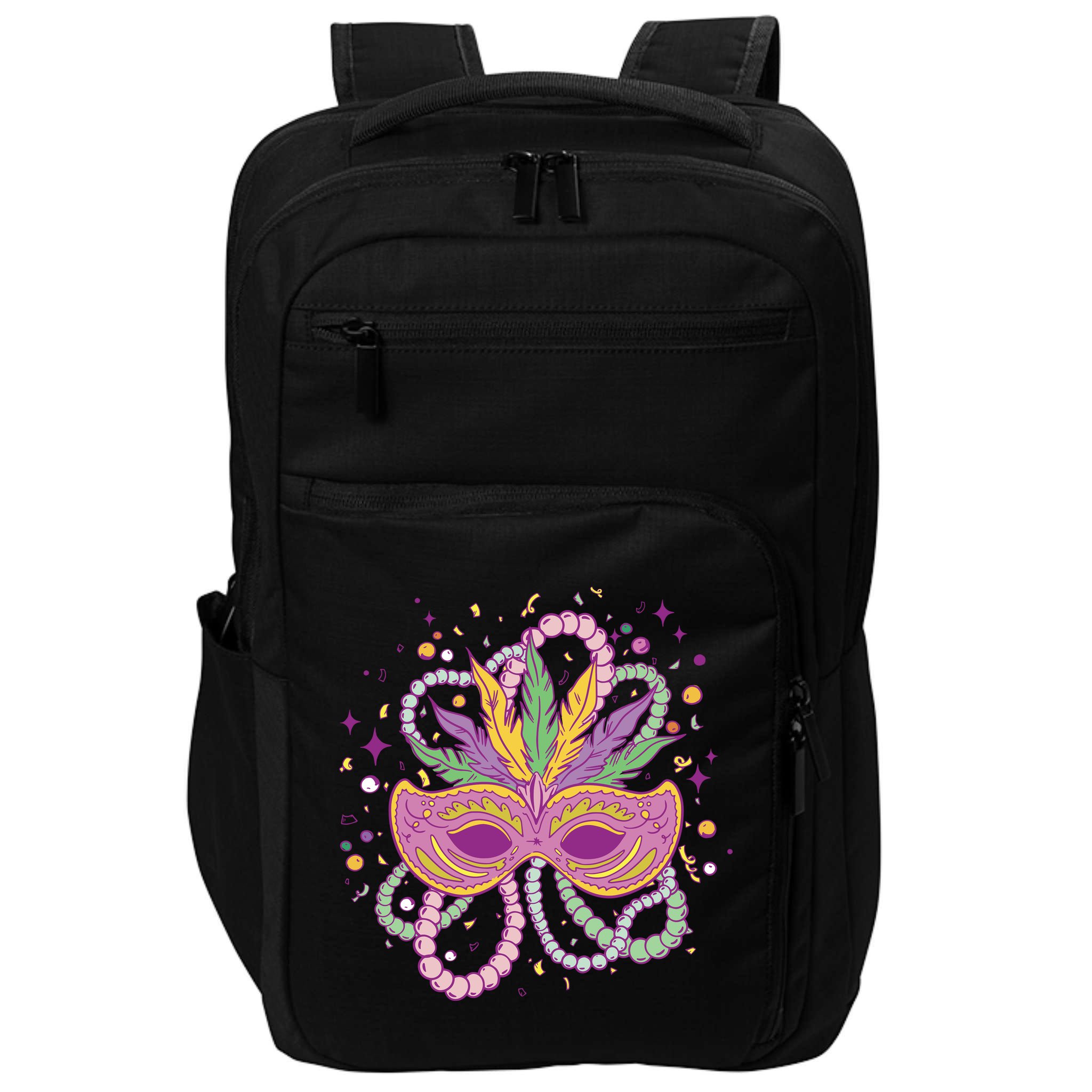 Mardi Gras Holiday Impact Tech Backpack