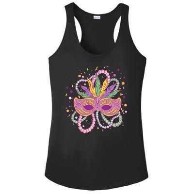 Mardi Gras Holiday Ladies PosiCharge Competitor Racerback Tank