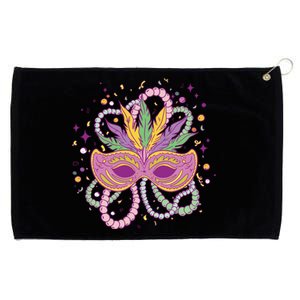 Mardi Gras Holiday Grommeted Golf Towel