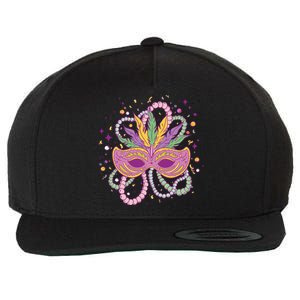 Mardi Gras Holiday Wool Snapback Cap