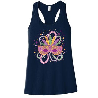 Mardi Gras Holiday Women's Racerback Tank