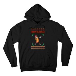 Merry Glizzmas Hot Ugly Christmas  Hoodie