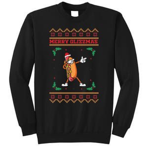 Merry Glizzmas Hot Ugly Christmas  Sweatshirt