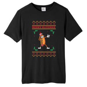 Merry Glizzmas Hot Ugly Christmas  Tall Fusion ChromaSoft Performance T-Shirt