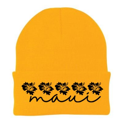 Maui Gift Hawaii Gift Family Vacation Hibiscus Knit Cap Winter Beanie