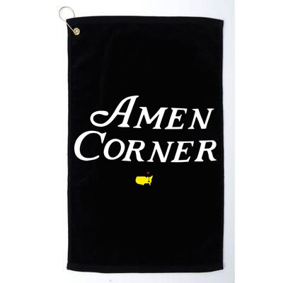 Masters Green Heather Amen Corner Golf Towel