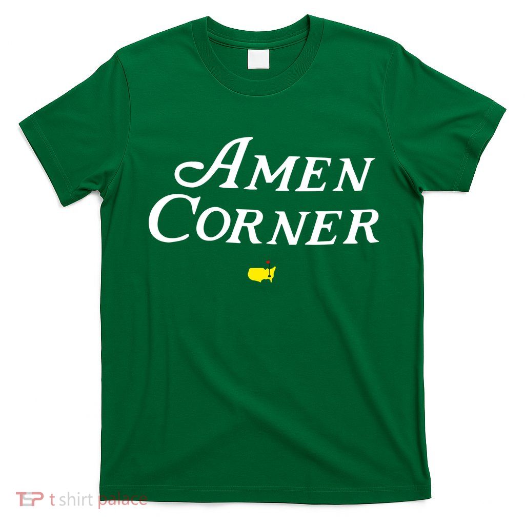 Masters Green Heather Amen Corner T-Shirt