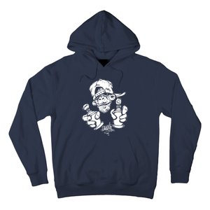 Monkey Graffiti Hip Hop Rap Music Ape Graphic Hoodie