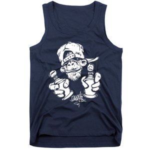 Monkey Graffiti Hip Hop Rap Music Ape Graphic Tank Top