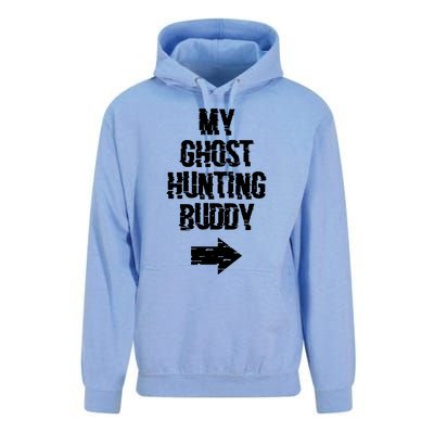 My Ghost Hunting Buddy Ghost Hunt Right Arrow Unisex Surf Hoodie