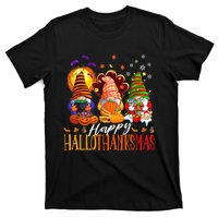 My Gnomies Happy Hallothanksmas Cute Gnomes Family Garden T-Shirt