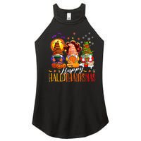 My Gnomies Happy Hallothanksmas Cute Gnomes Family Garden Women's Perfect Tri Rocker Tank