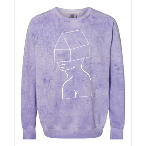 Midnight Groovers House Head Colorblast Crewneck Sweatshirt