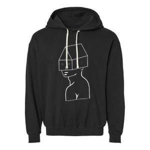 Midnight Groovers House Head Garment-Dyed Fleece Hoodie