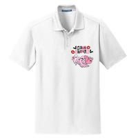 Mean Ghouls Halloween Ghost Cute Horror Dry Zone Grid Polo