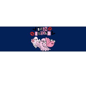 Mean Ghouls Halloween Ghost Cute Pink Funny Bumper Sticker