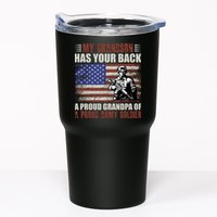 My Grandson Has Your Back, Proud Grandpa Of A Army Soldier Tumbler