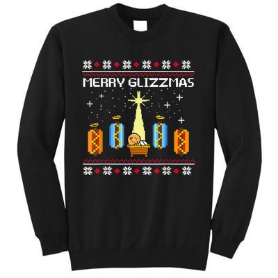 Merry Glizzmas Hot Ugly Christmas Sweatshirt