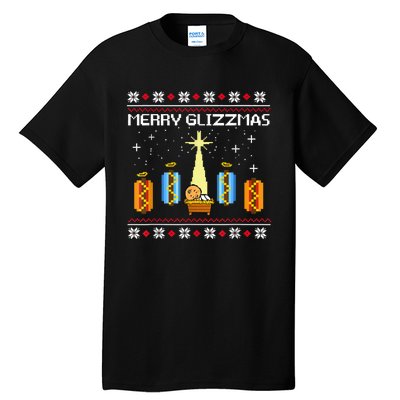 Merry Glizzmas Hot Ugly Christmas Tall T-Shirt