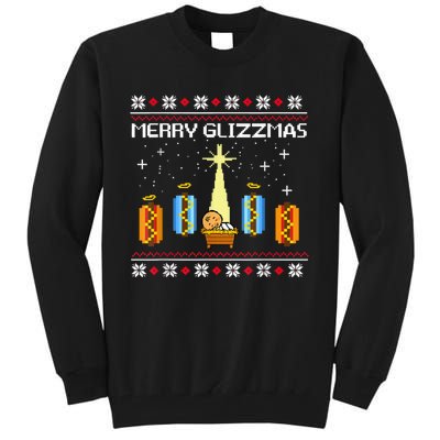 Merry Glizzmas Hot Ugly Christmas Tall Sweatshirt