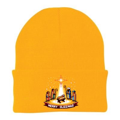 Merry Glizzmas Hot Ugly Christmas Knit Cap Winter Beanie