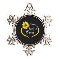 Morai Gift Happiness Is Being A Morai Metallic Star Ornament