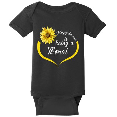 Morai Gift Happiness Is Being A Morai Baby Bodysuit