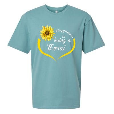 Morai Gift Happiness Is Being A Morai Sueded Cloud Jersey T-Shirt