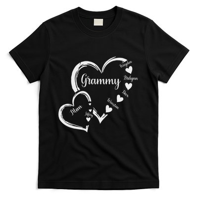 Mom Grammy Heart MotherS Day Grandma T-Shirt