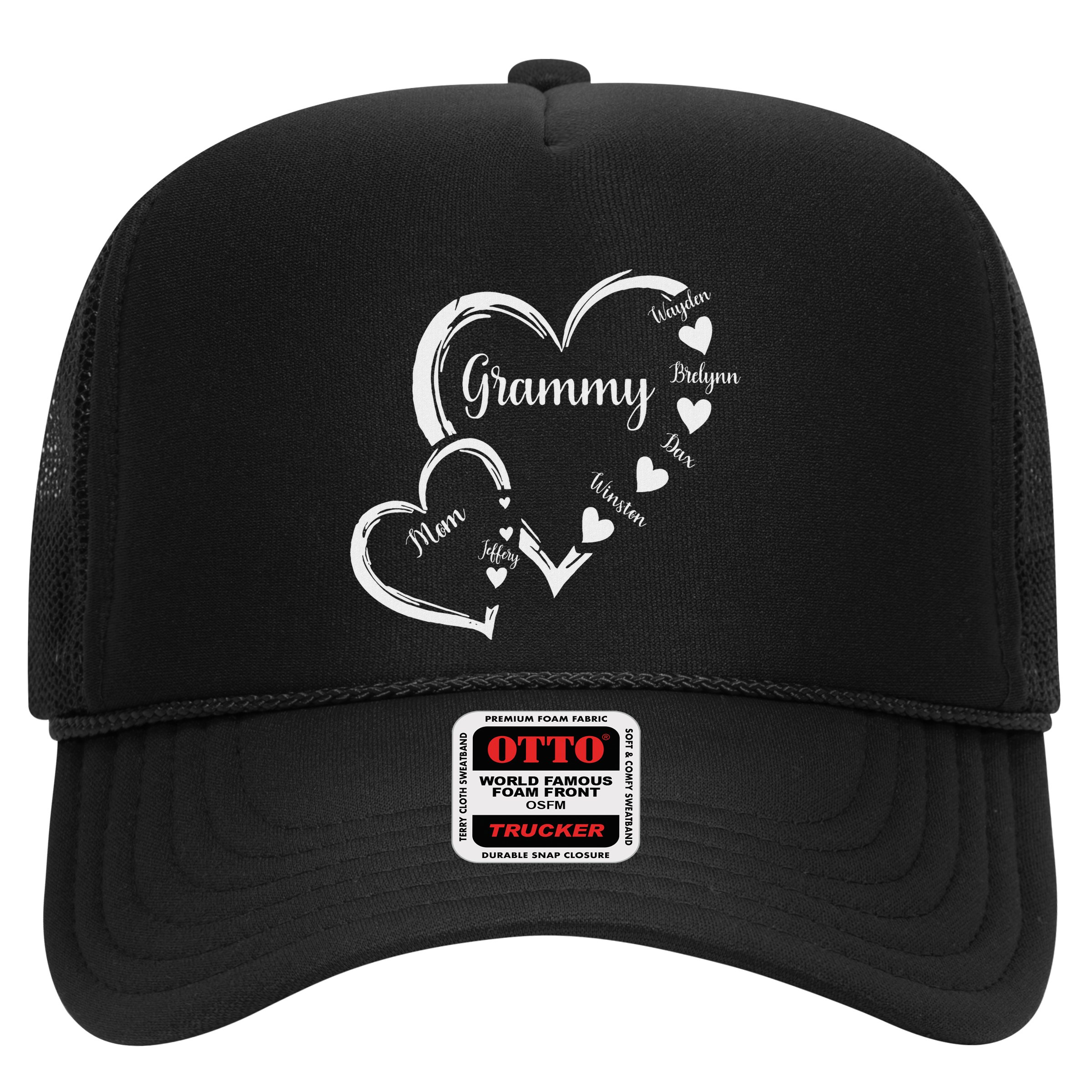 Mom Grammy Heart MotherS Day Grandma Hat