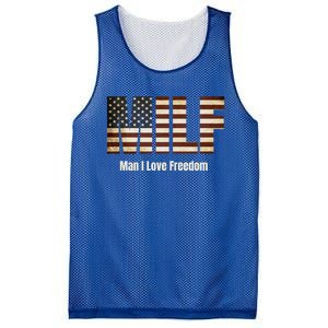 Milf Gift I Love Freedom Gift Usa Gift Mesh Reversible Basketball Jersey Tank