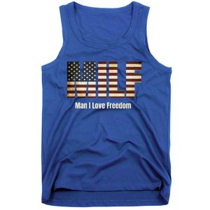 Milf Gift I Love Freedom Gift Usa Gift Tank Top