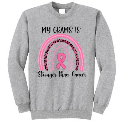 My Grams Is Stronger Than Cancer Breast Cancer Awareness Gift Sweatshirt