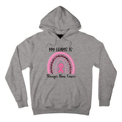 My Grams Is Stronger Than Cancer Breast Cancer Awareness Gift Tall Hoodie